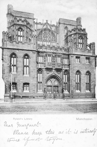 Biblioteca Ryland, Manchester da English Photographer